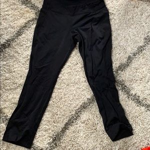 lulu lemon straight leg crop yoga pants